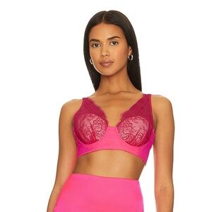NBD Fuchsia Lace Bralette
